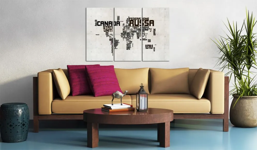 Obraz - What a wonderful World - tryptyk-2