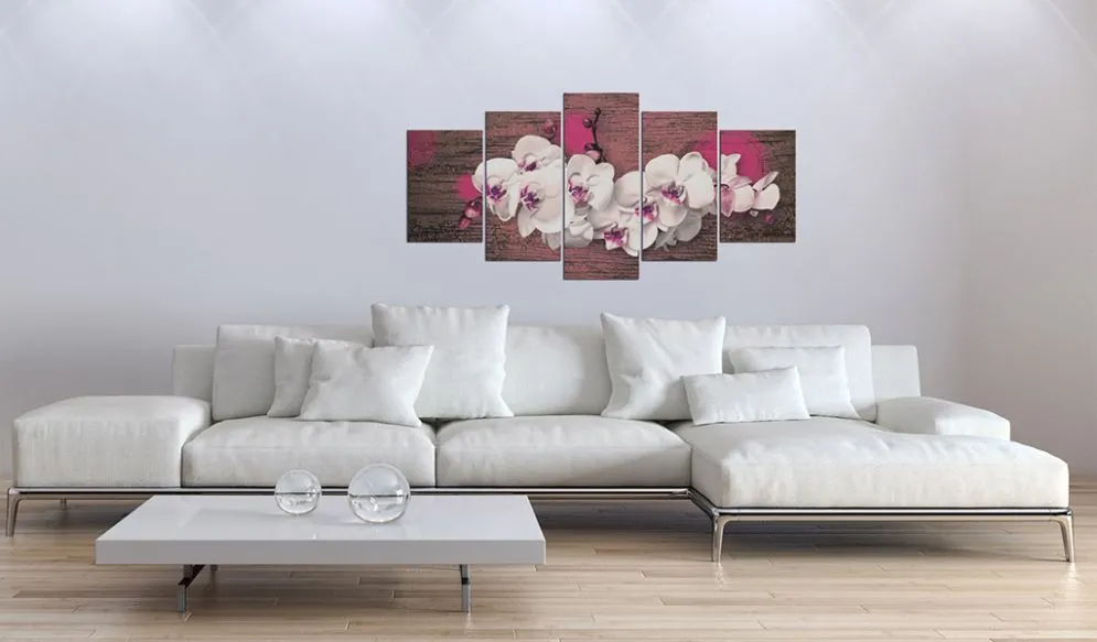 Obraz - Radość i orchidea-2