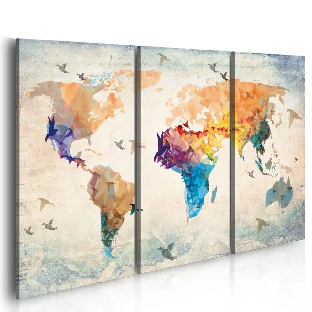 Obraz - Free as a bird - triptych-1