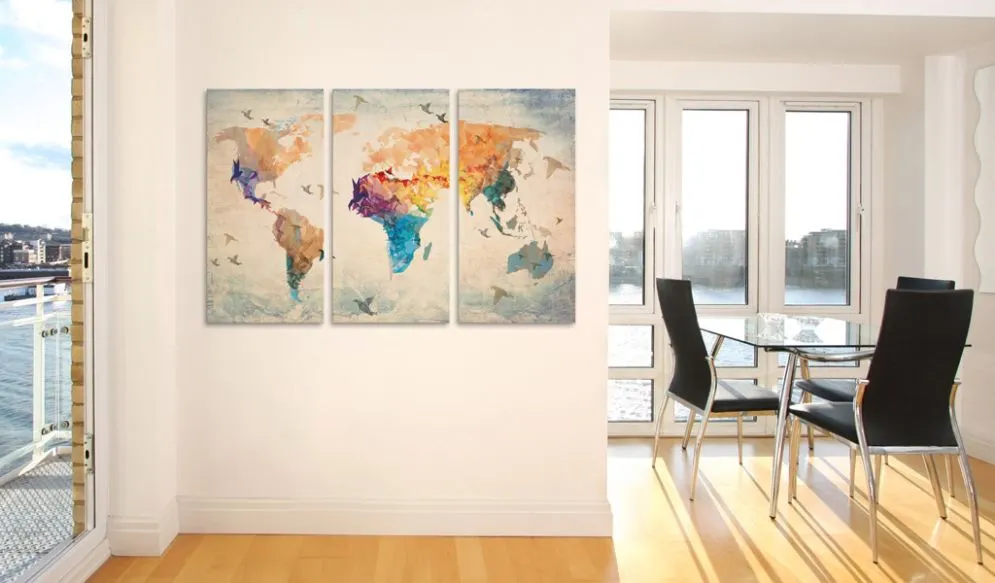Obraz - Free as a bird - triptych-2