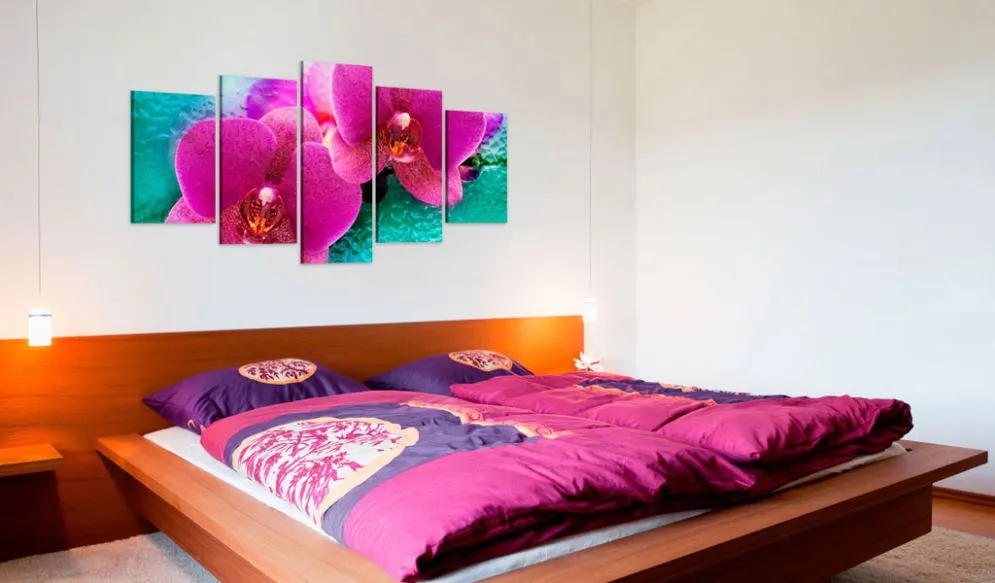 Obraz - Exotic orchids-2