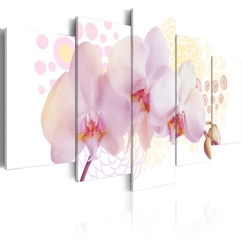 Obraz - Finezyjna orchidea-1