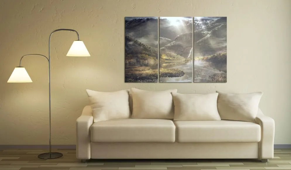 Obraz - The land of mists - triptych-2