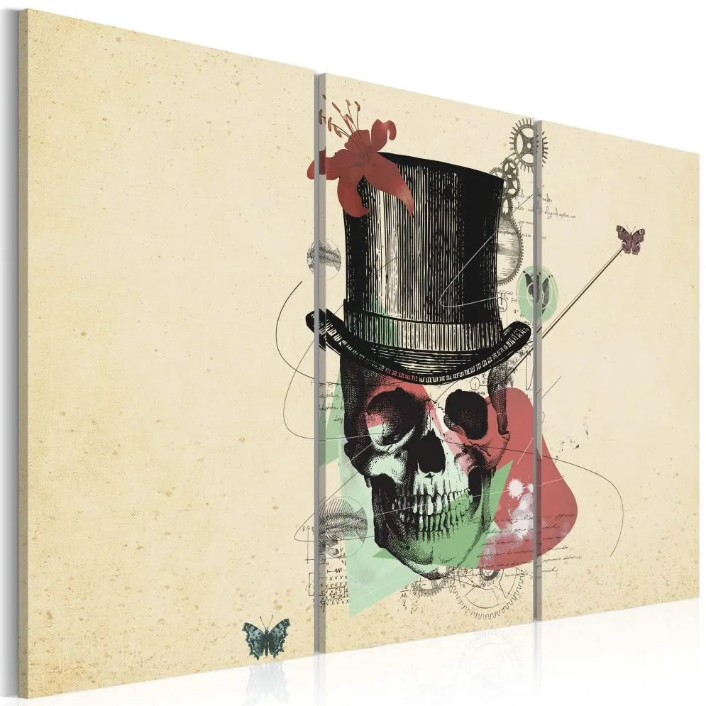 Obraz - Gentleman's skeleton-1