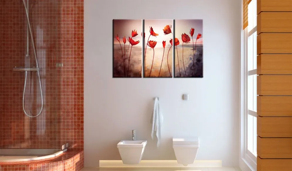 Obraz - Bright red poppies-2