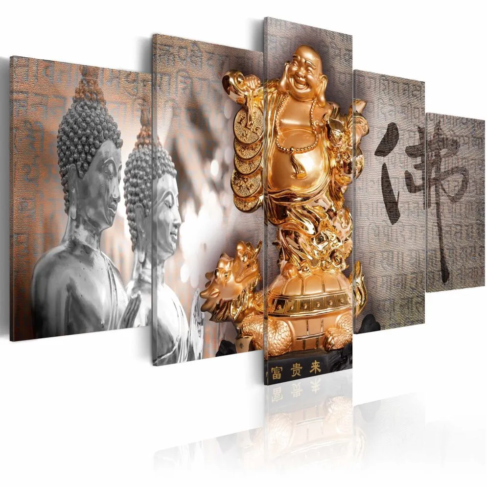 Obraz - Smile to Buddha!-1