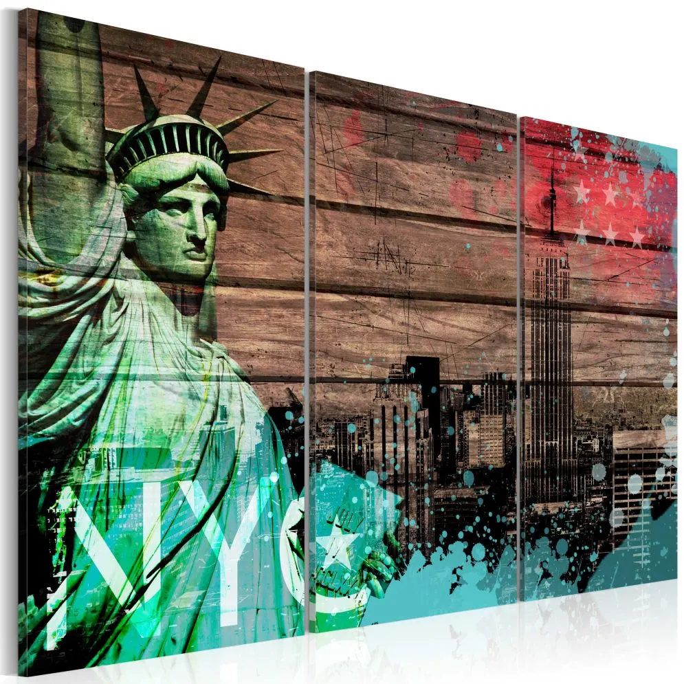 Obraz - NYC collage II-1