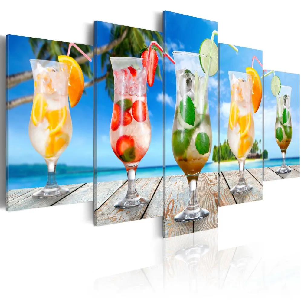 Obraz - Summer drinks-1