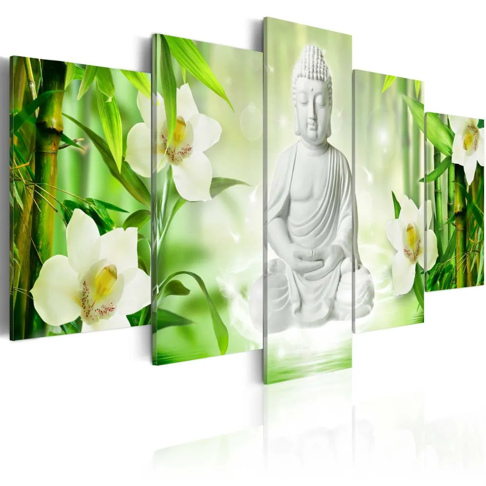 Obraz - Budda i jaśmin-1