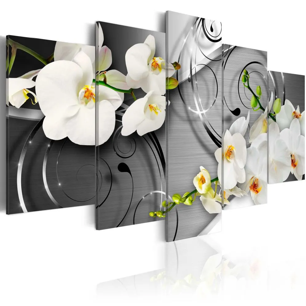Obraz - Mleczne orchidee-1