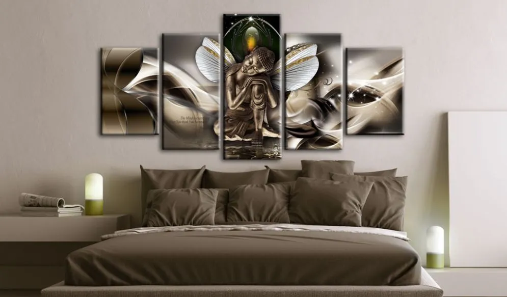 Obraz - Skrzydlaty Budda-2