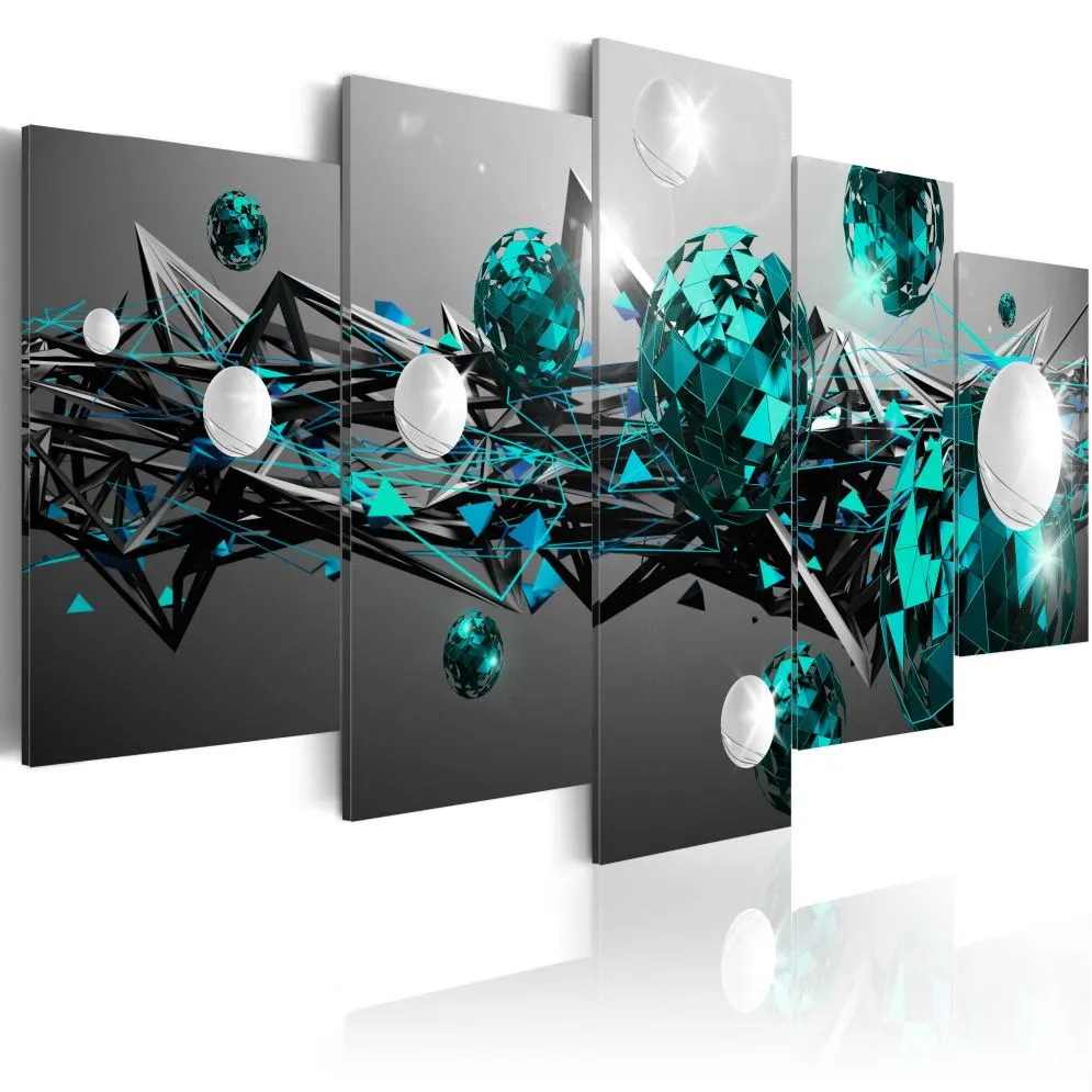 Obraz - Turkusowy Układ Słoneczny-1