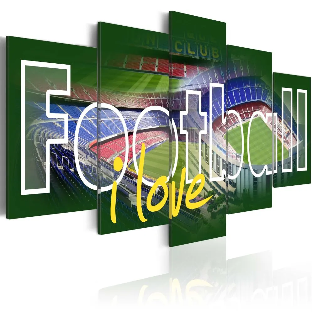 Obraz - I Love Football-1