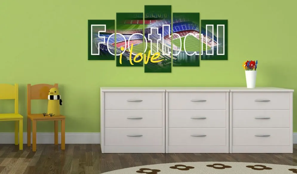 Obraz - I Love Football-2