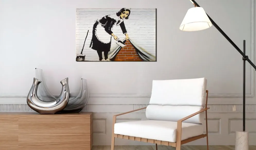 Obraz - Maid in London by Banksy-2