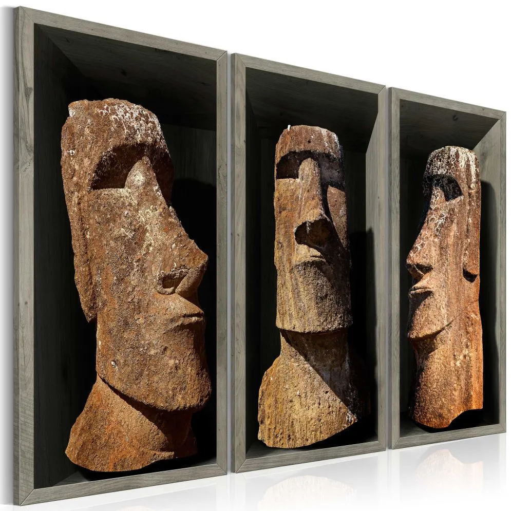 Obraz - Moai (Wyspa Wielkanocna)-1