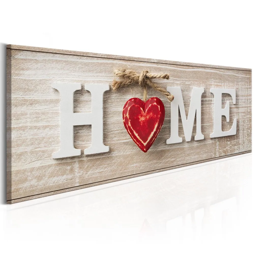 Obraz - Home Red-1