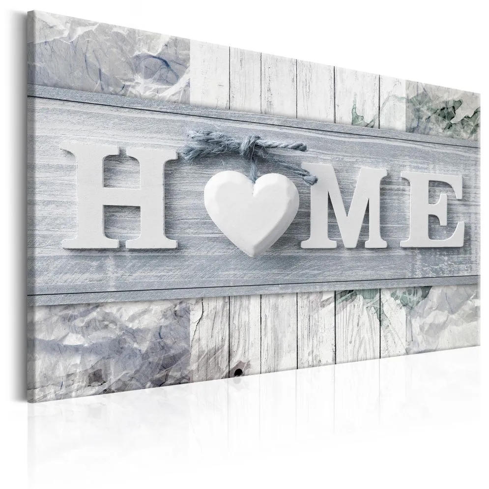 Obraz - Home  Zimowy dom-1