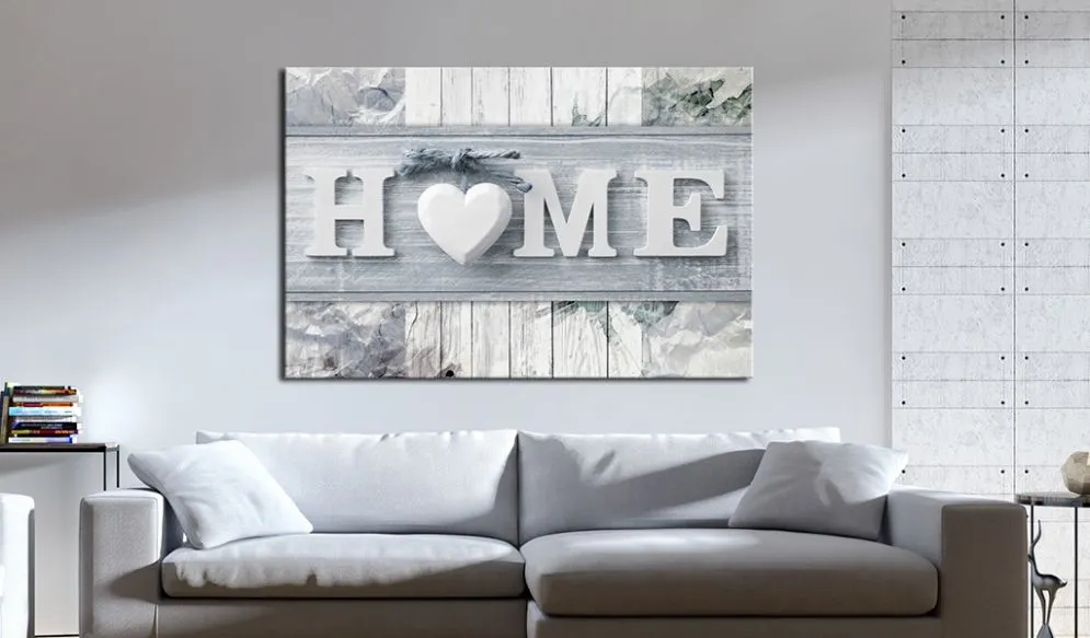 Obraz - Home  Zimowy dom-2