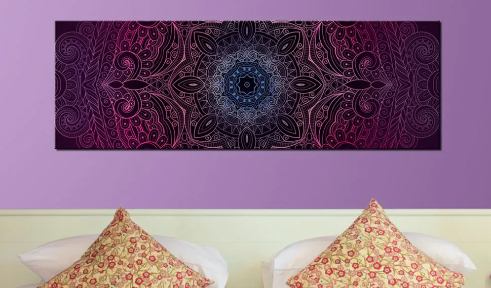 Obraz - Purpurowa Mandala-2