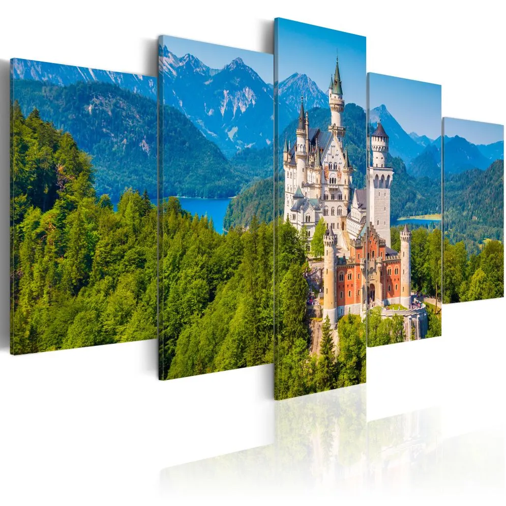 Obraz - Zamek Neuschwanstein-1