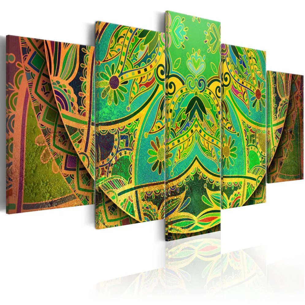 Obraz - Mandala  Zielona energia-1
