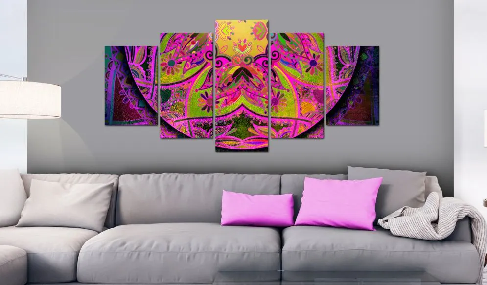 Obraz - Mandala  Różowa moc-2
