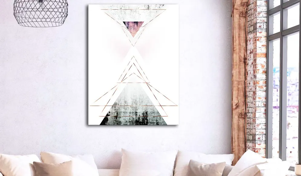 Obraz - Geometryczna abstrakcja (1-częściowy) pionowy-2