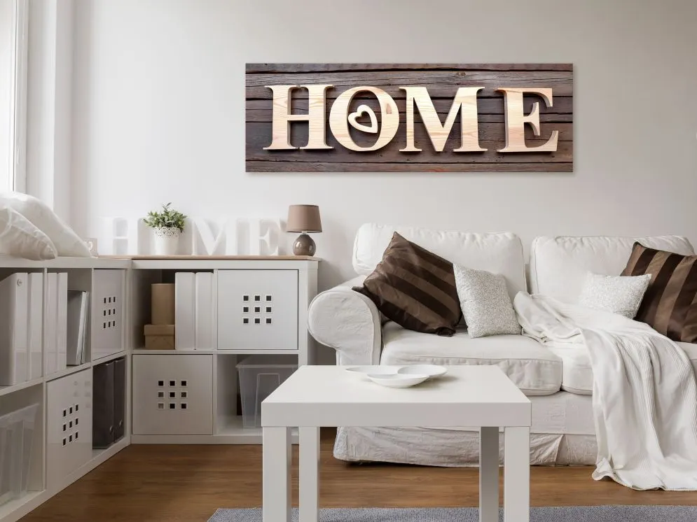 Obraz - Drewniane home (1-częściowy) wąski-2