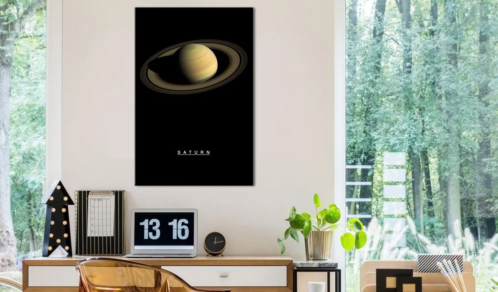 Obraz - Saturn (1-częściowy) pionowy-2