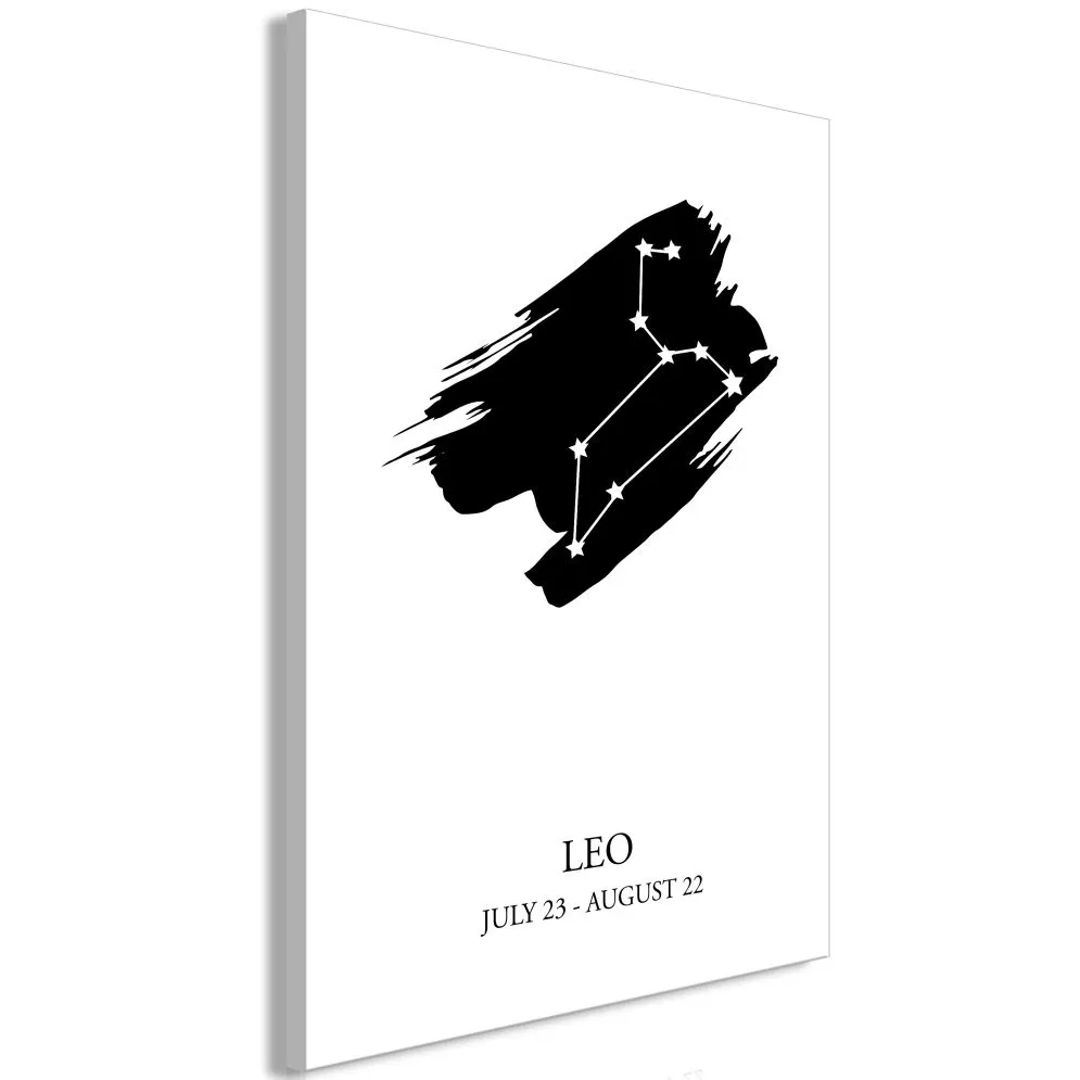 Obraz - Znaki zodiaku Lew (1-częściowy) pionowy-1