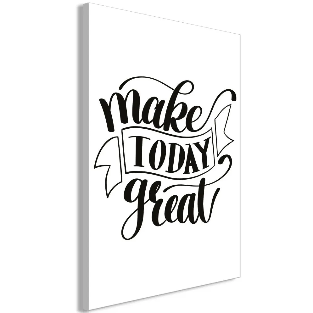 Obraz - Make today great (1-częściowy) pionowy-1