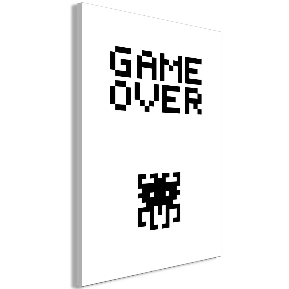 Obraz - Game over (1-częściowy) pionowy-1