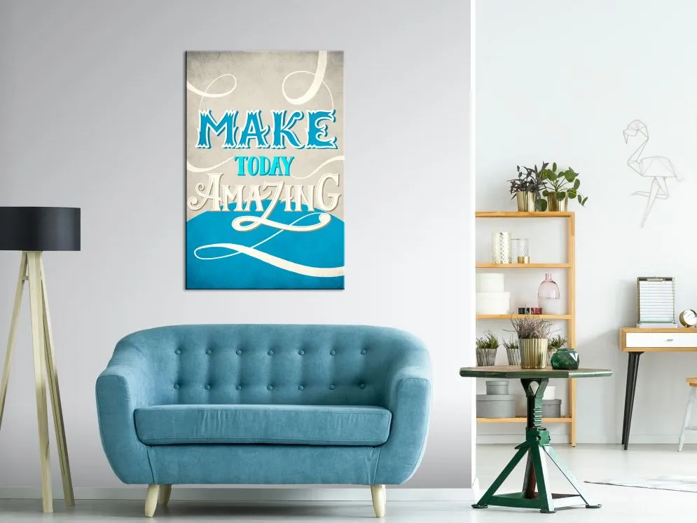 Obraz - Make today amazing (1-częściowy) pionowy-2