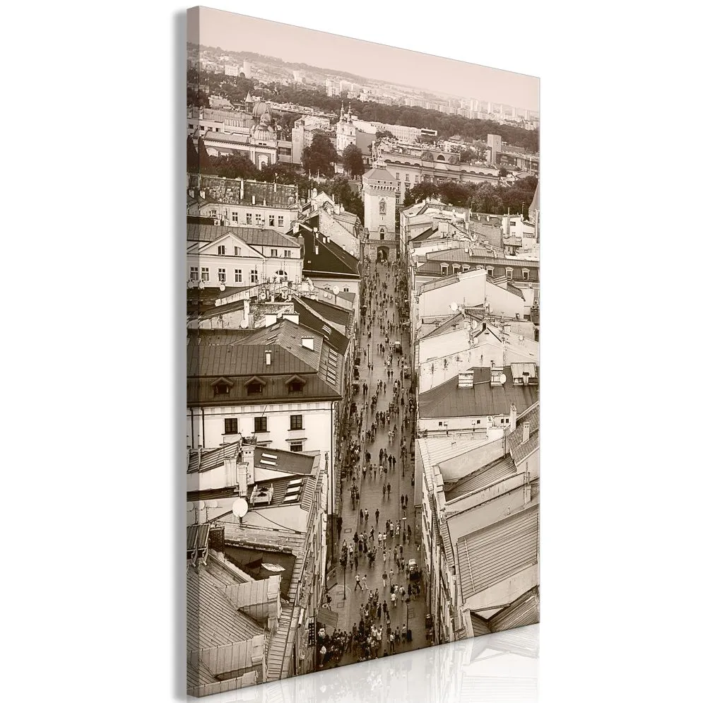 Obraz - Kraków  ulica Floriańska (1-częściowy) pionowy-1