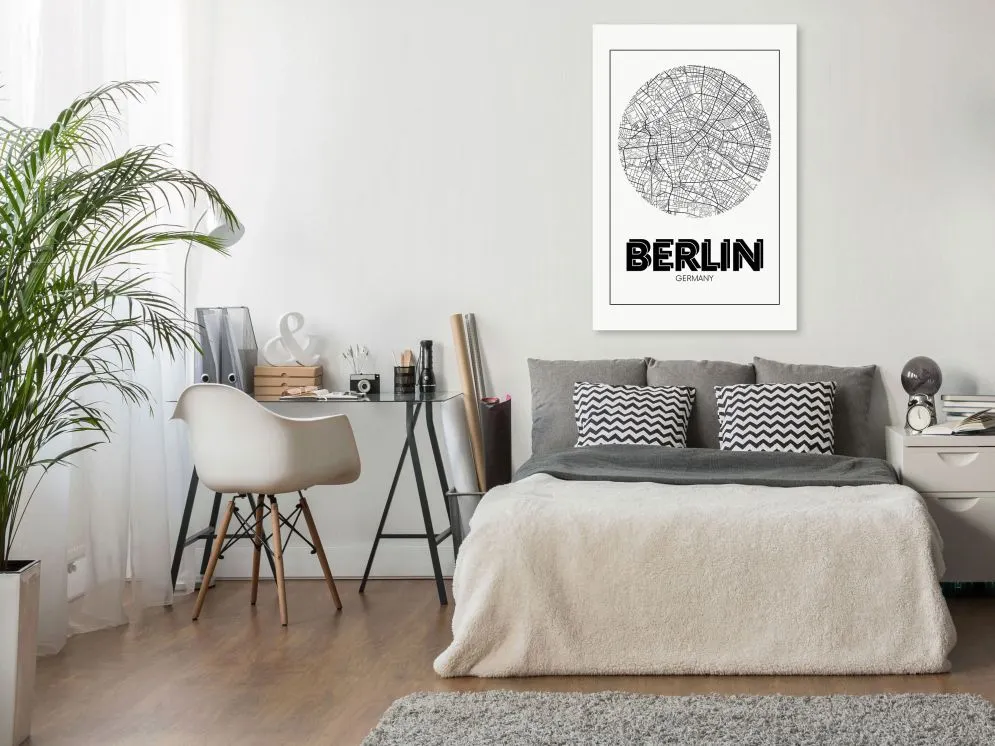Obraz - Retro Berlin (1-częściowy) pionowy-2