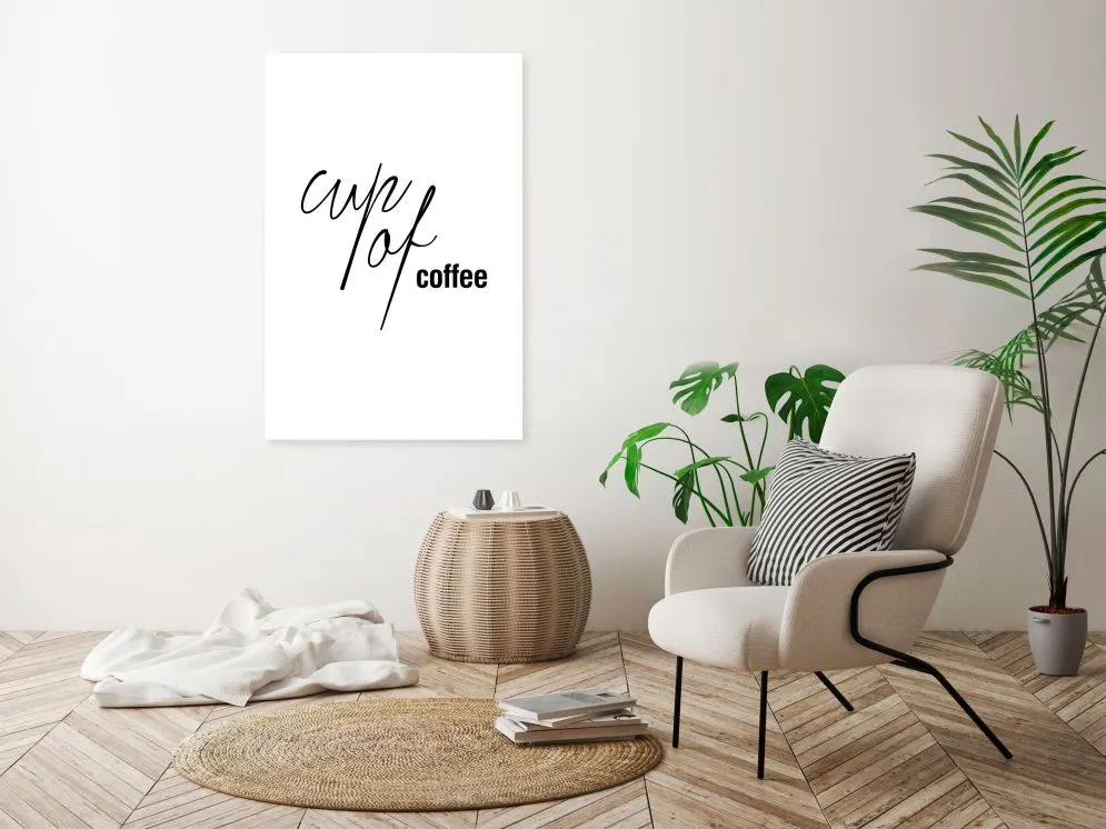 Obraz - Cup of Coffee (1-częściowy) pionowy-2