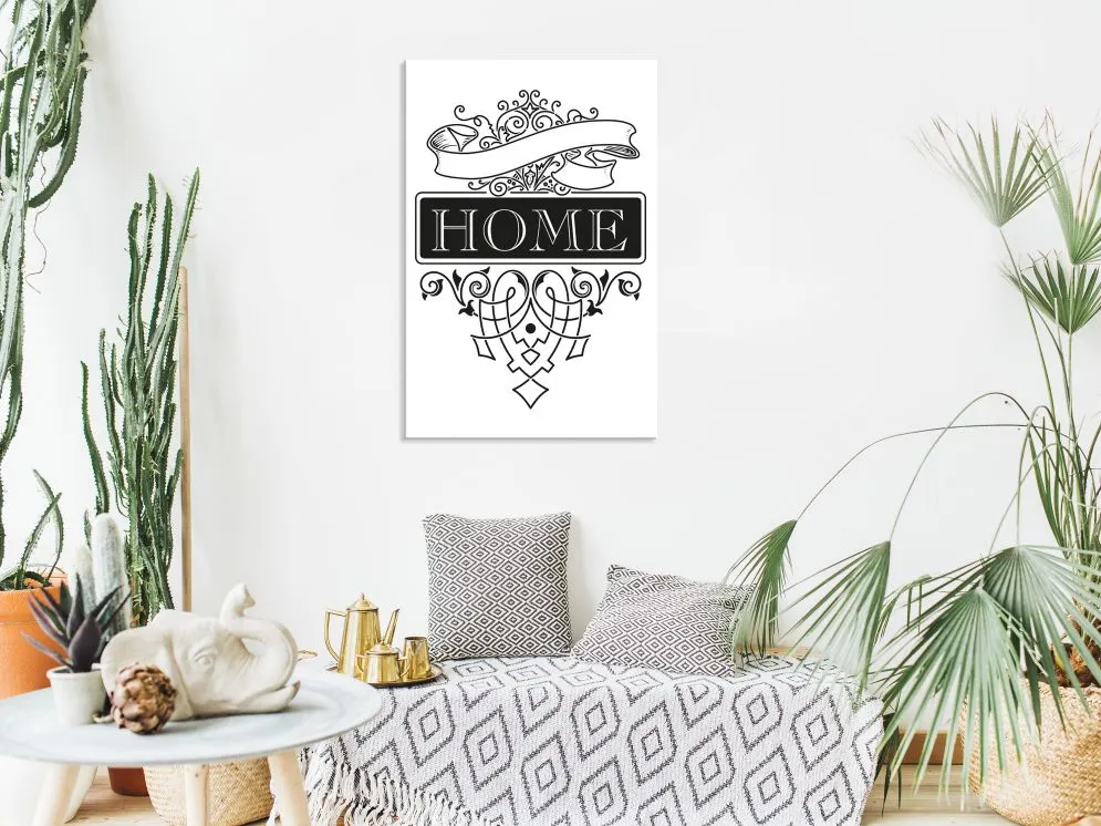 Obraz - Home (1-częściowy) pionowy-2