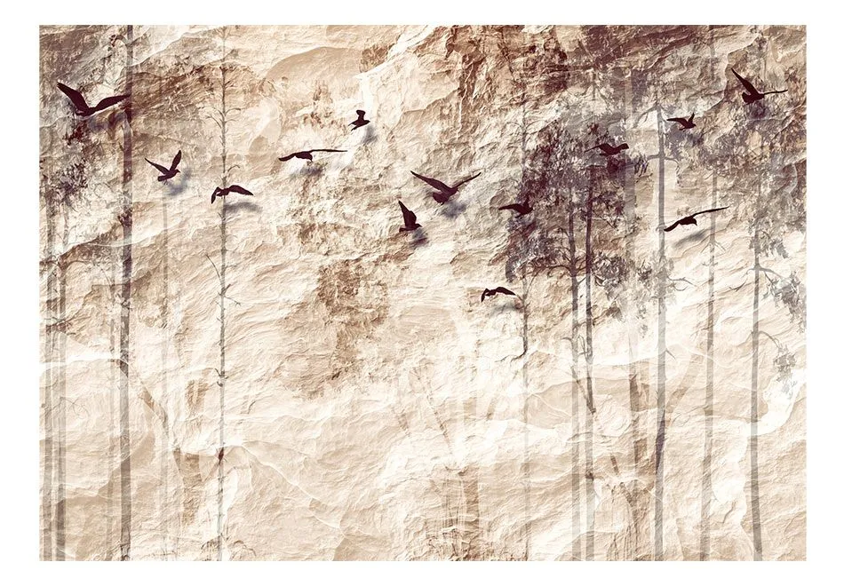 Fototapeta - Papierowa natura-2