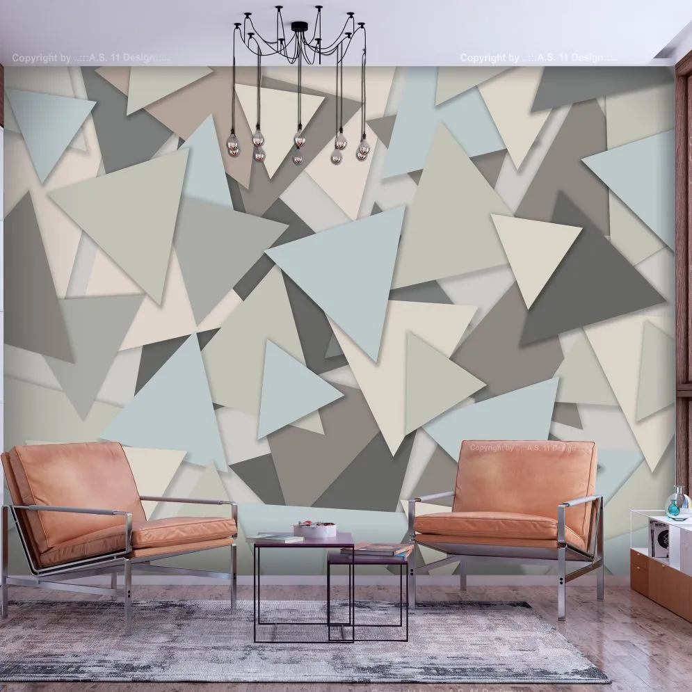 Fototapeta - Geometryczna układanka-1
