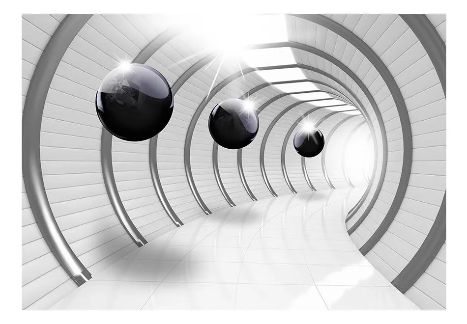 Fototapeta - Futurystyczny tunel-2