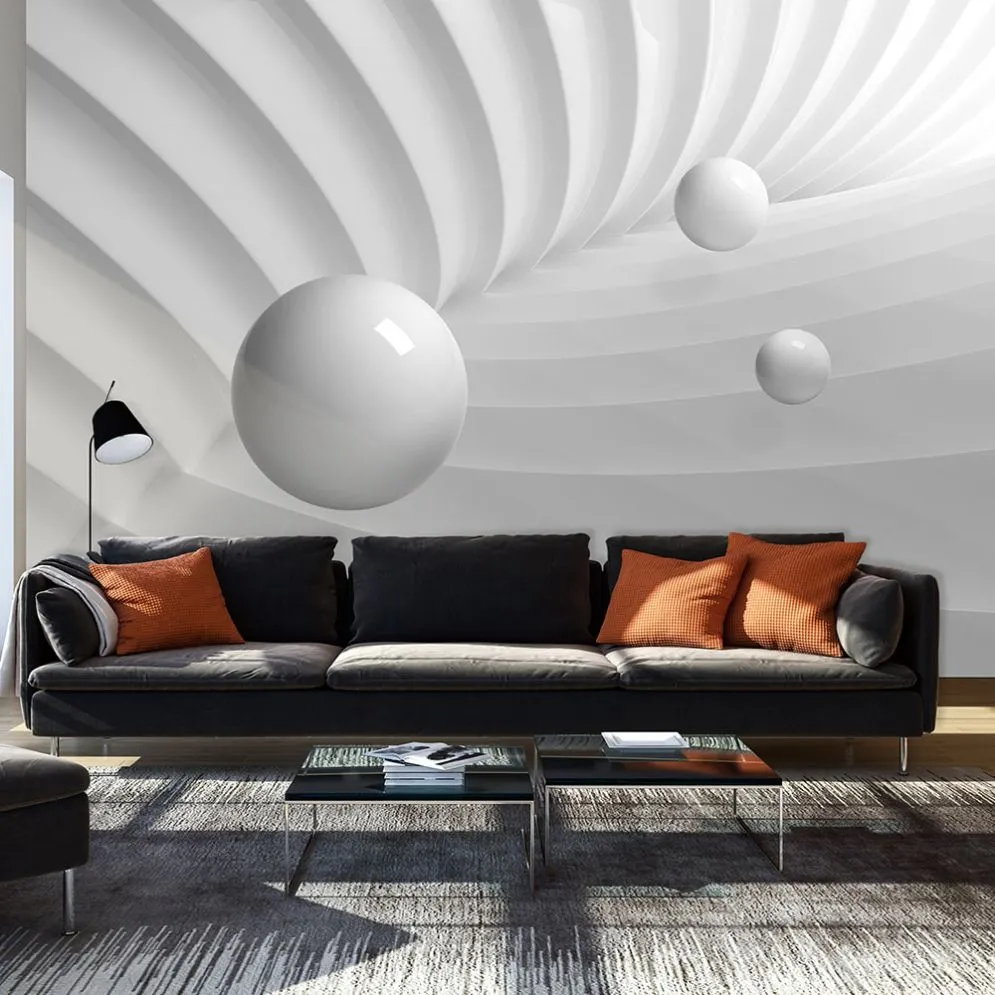 Fototapeta - Symetria bieli-1