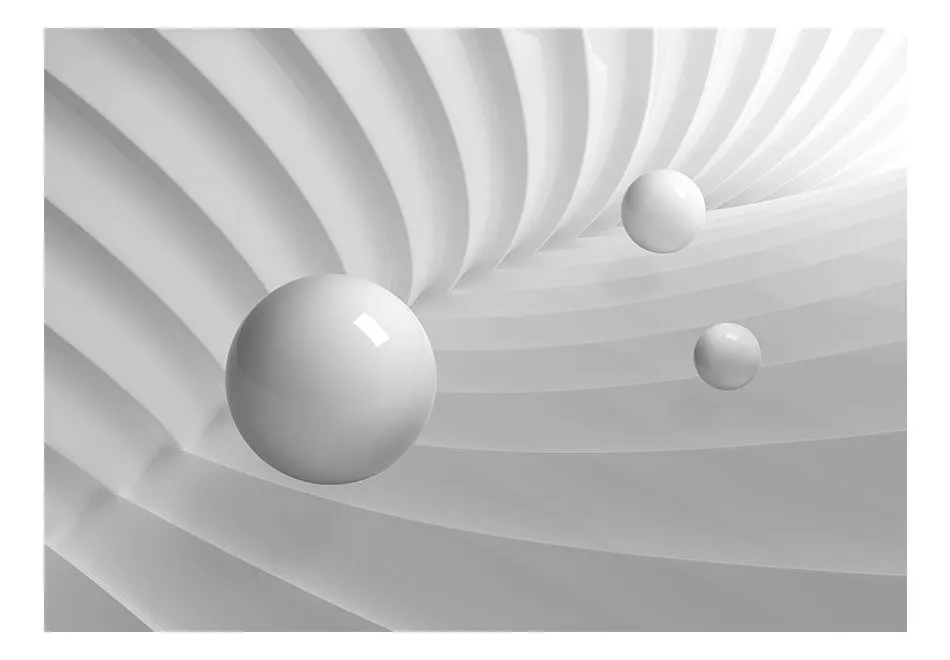 Fototapeta - Symetria bieli-2