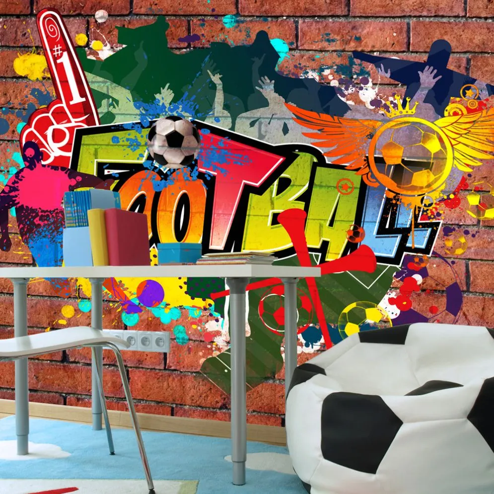 Fototapeta - Football fans!-1