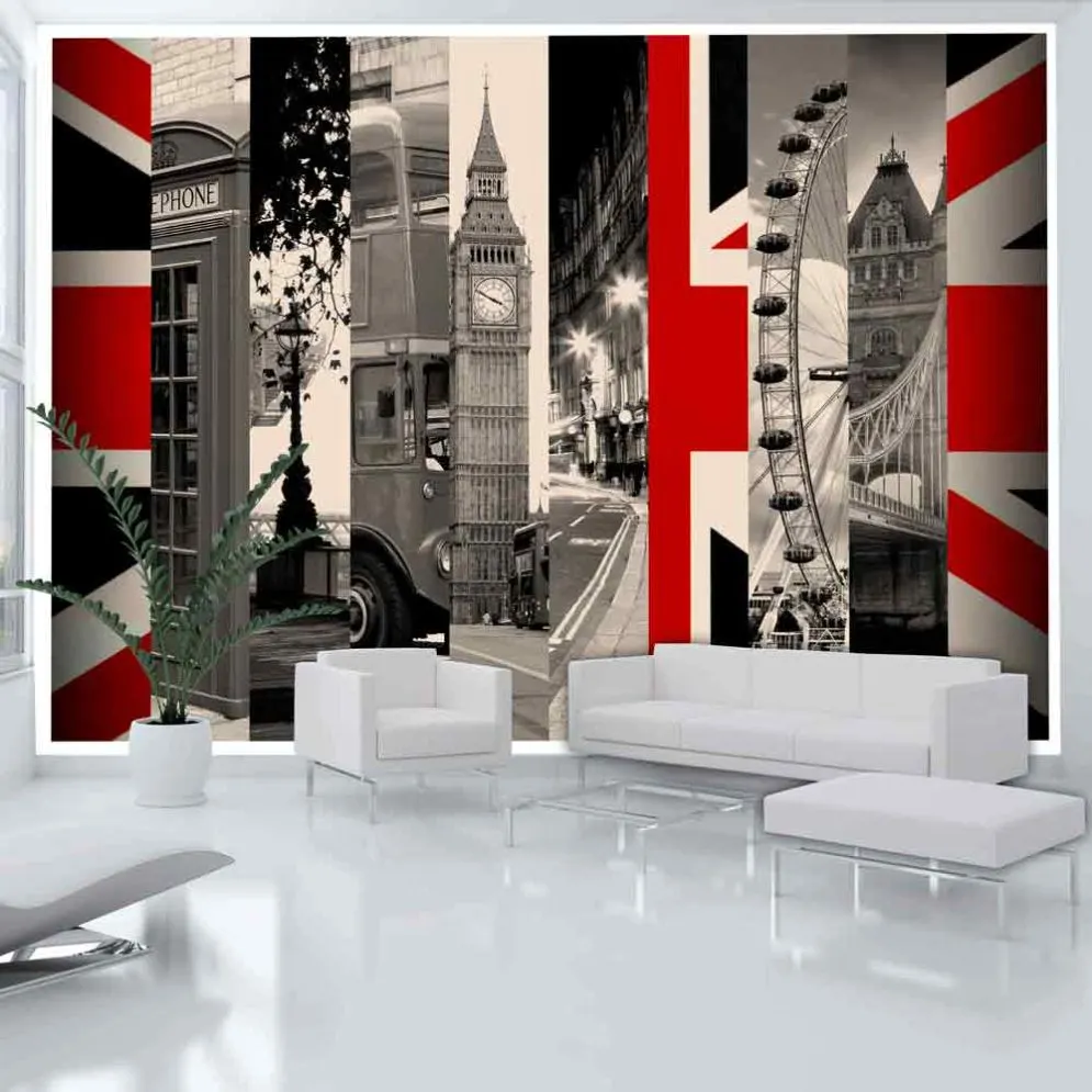 Fototapeta - Symbole Londynu-1