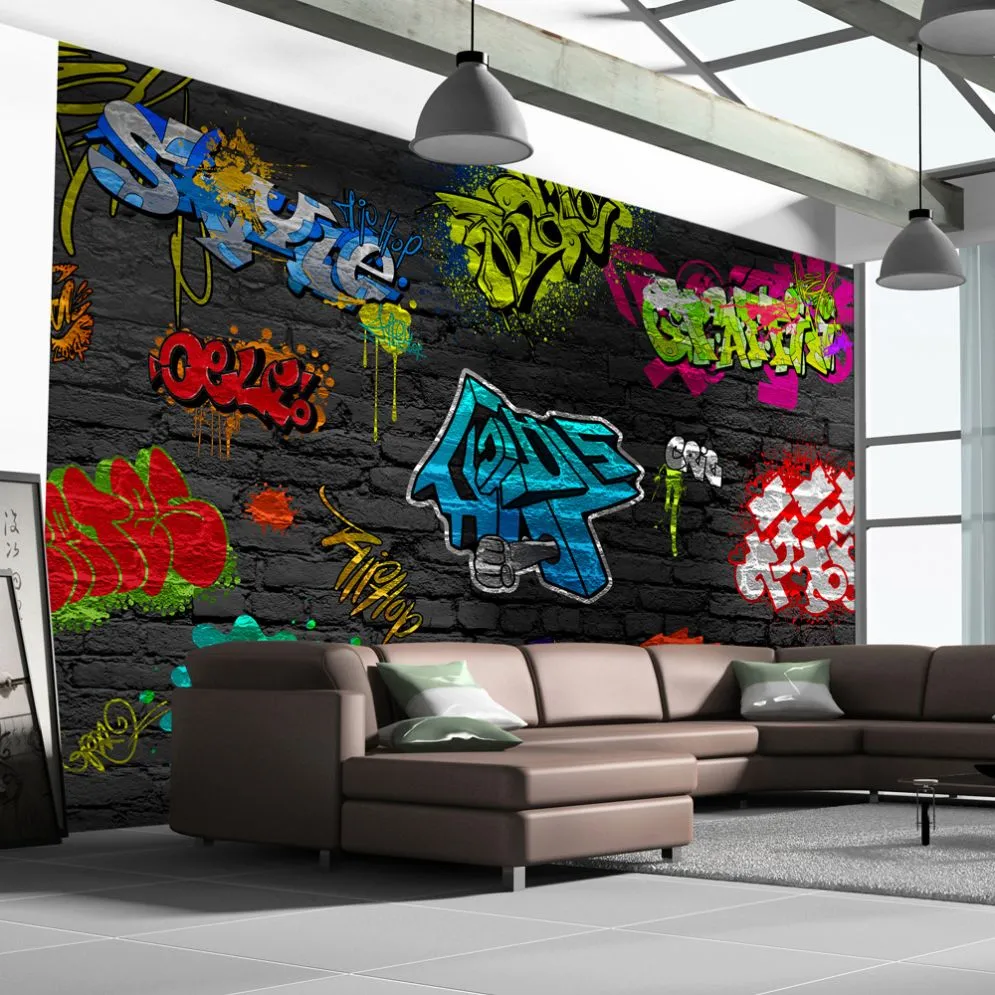 Fototapeta - Graffiti wall-1