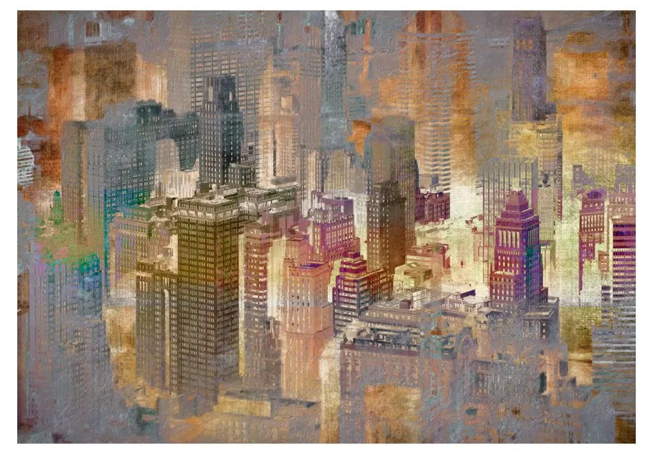 Fototapeta - Miasto we mgle-2