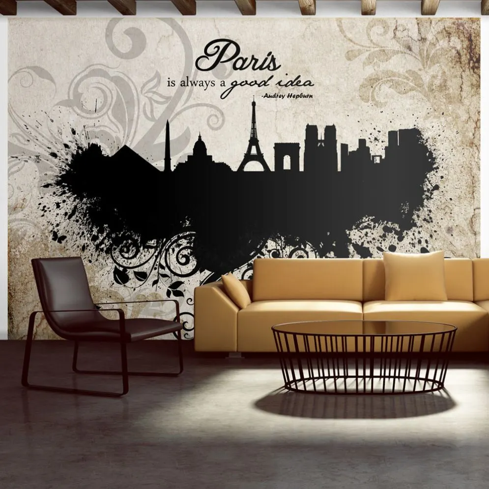 Fototapeta - Paris is always a good idea - vintage-1