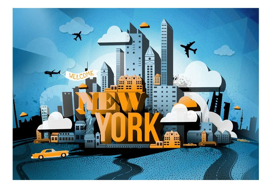 Fototapeta - New York - welcome-2