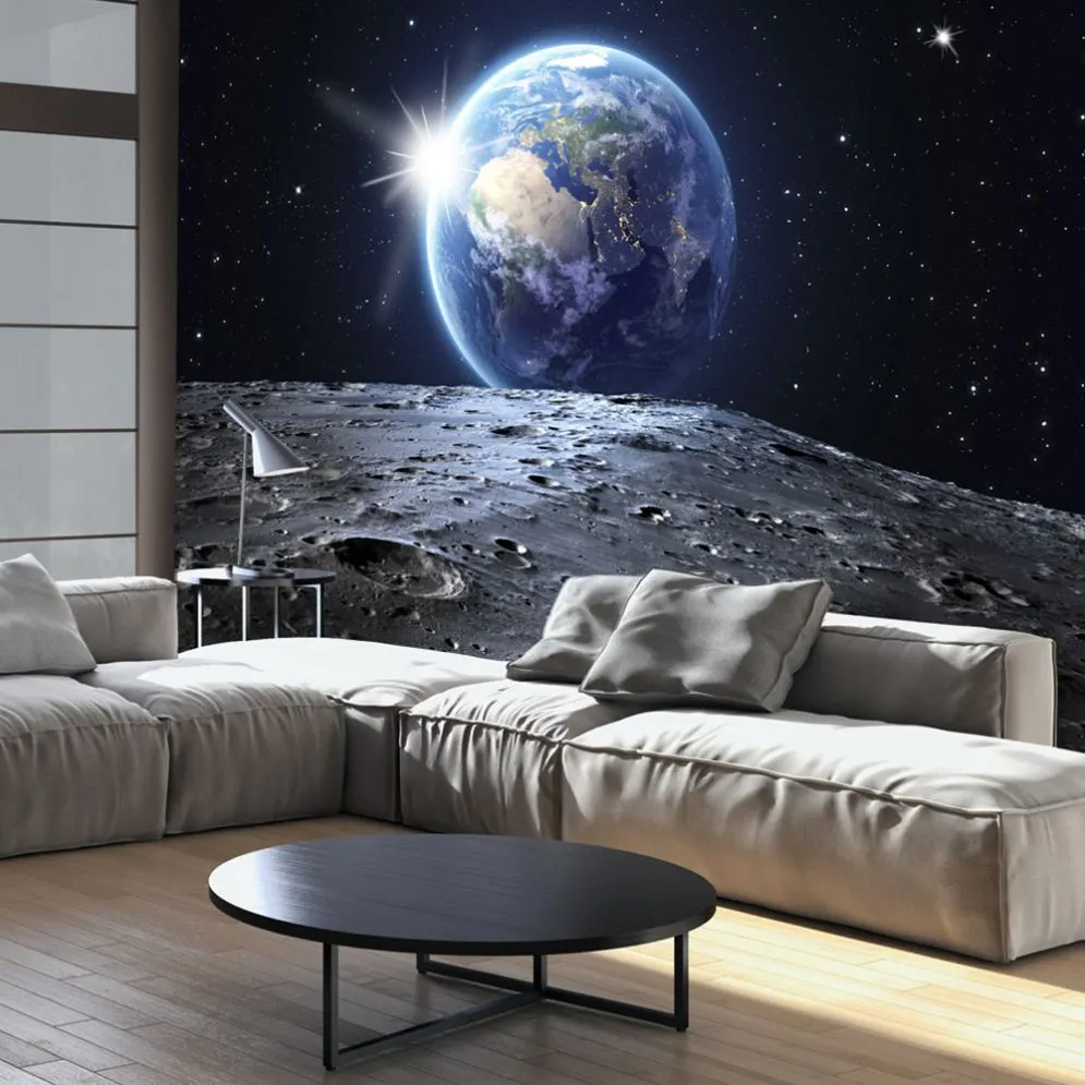 Fototapeta - Widok na Niebieską Planetę-1